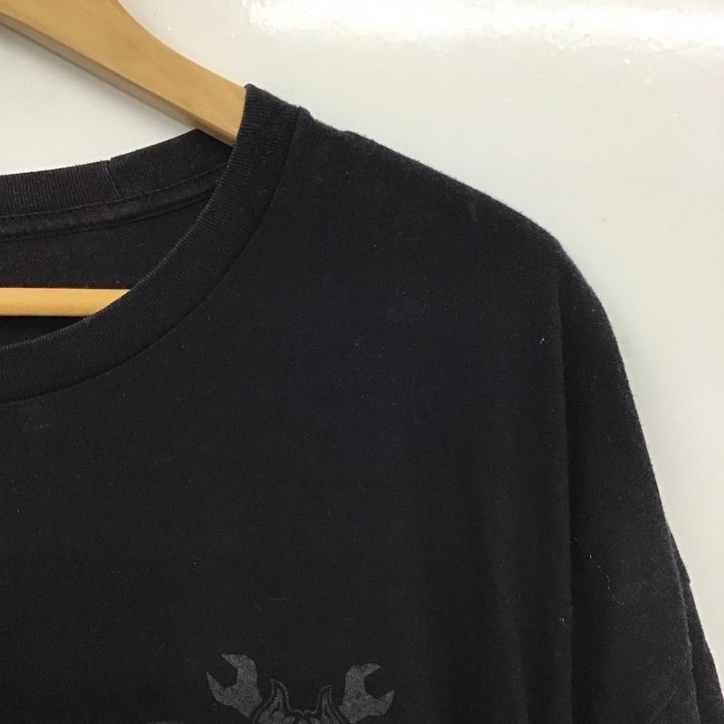 古着 USED Tシャツ 半袖 半袖カットソー プリントTシャツ クルーネックカットソー ロゴ、文字 黒 / ブラック /  メンズ USED 古着 中古 10147273
