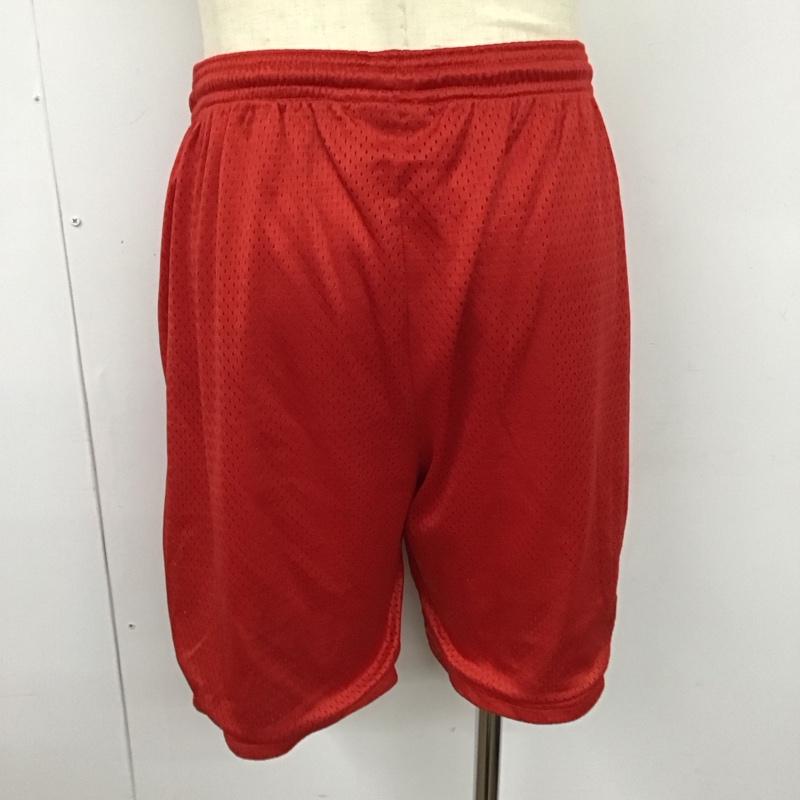 チャンピオン Champion パンツ ショートパンツ ショートパンツ ハーフパンツ カジュアルパンツ L 無地 赤 / レッド /  メンズ USED 古着 中古 10123548