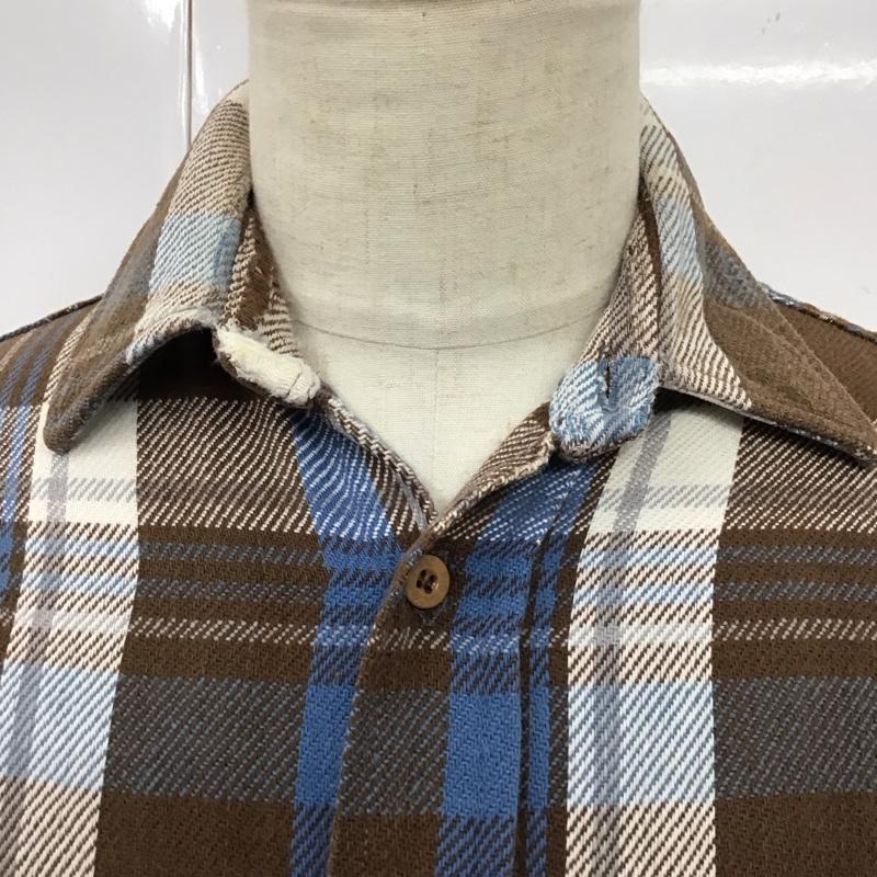 ビックマック BIGMAC シャツ、ブラウス 長袖 長袖シャツ カラーシャツ ポケットシャツ 長袖カットソー チェックシャツ 80s ポルトガル製 L チェック マルチカラー / マルチカラー /  メンズ USED 古着 中古 10119914