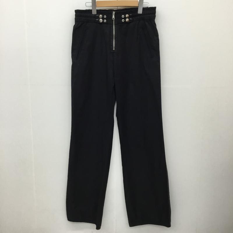 ディーゼル DIESEL パンツ スラックス 27インチ ロゴ、文字 黒 / ブラック /  メンズ USED 古着 中古 10134244