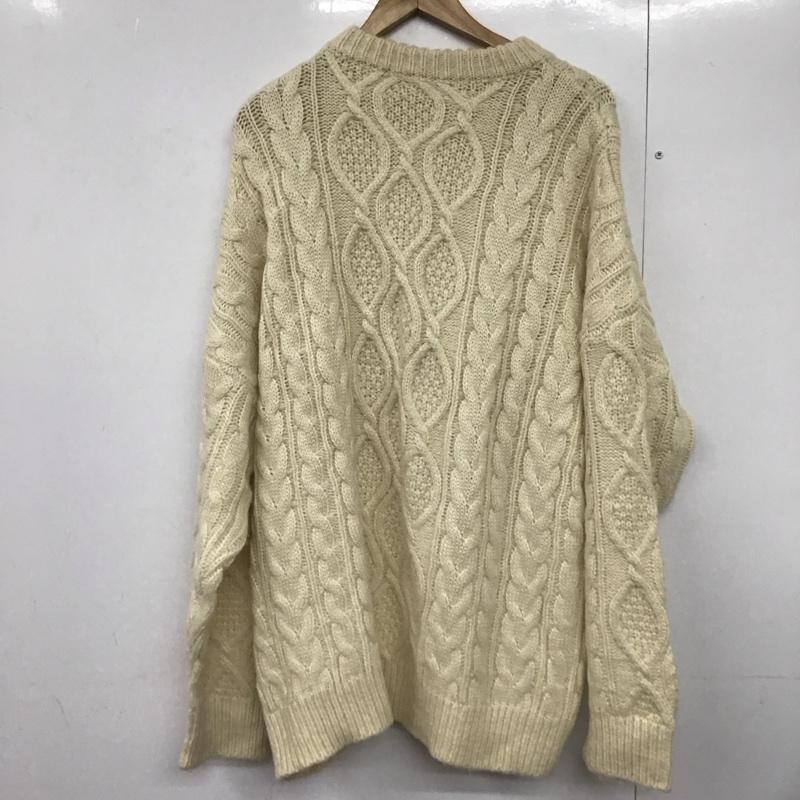 セレクトモカ select MOCA ニット、セーター 長袖 10008256 ケーブルオーバーサイズニット FREE 無地 アイボリー / アイボリー /  レディース USED 古着 中古 10142793