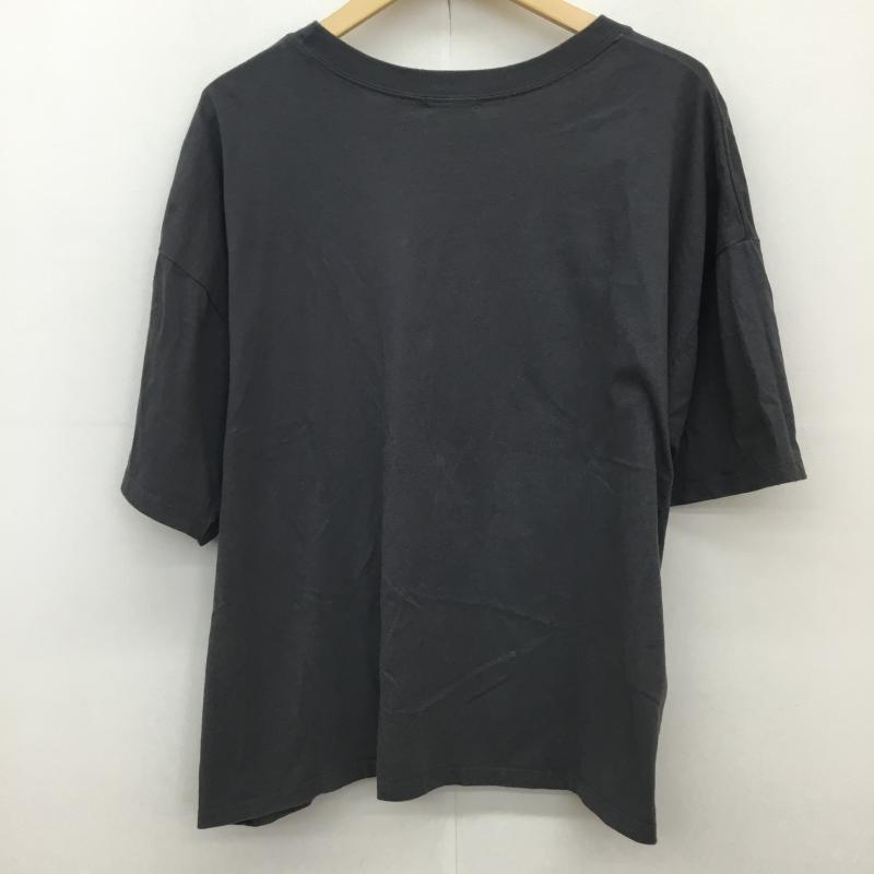サマンサモスモス Samansa Mos2 カットソー 半袖 FREE プリント チャコールグレー / チャコールグレー /  レディース USED 古着 中古 10139200
