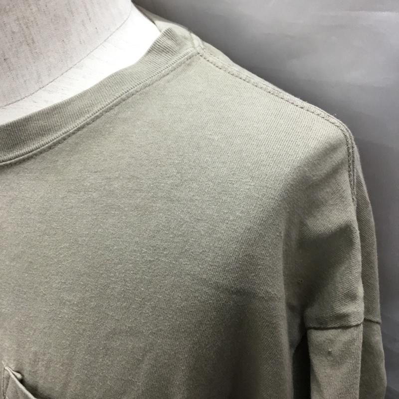 ケルティ KELTY Tシャツ 半袖 KE22SSFS01 胸ポケット S ロゴ、文字 ベージュ / ベージュ /  メンズ USED 古着 中古 10118969