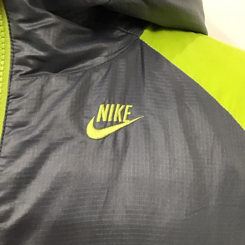 ナイキ NIKE ジャケット、上着 ジャンパー、ブルゾン M 無地 灰 / グレー / X 紫 / パープル / X 黄緑 / イエローグリーン /  メンズ USED 古着 中古 10120538