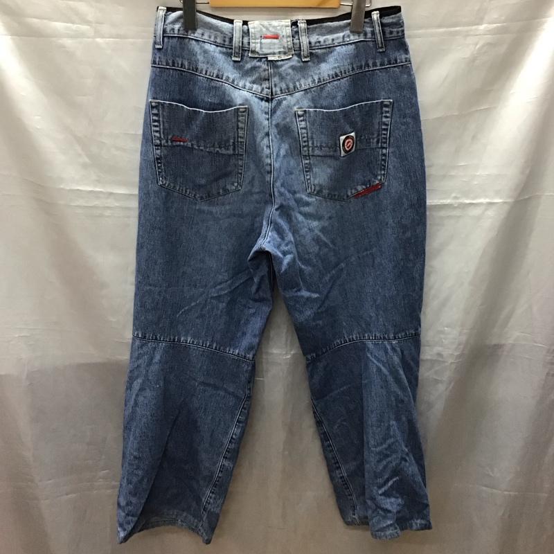 マーク エコー marc ecko パンツ デニム、ジーンズ デニムパンツ ストレートパンツ ワイドパンツ カジュアルパンツ 32インチ 無地 インディゴ / インディゴ /  メンズ USED 古着 中古 10117451