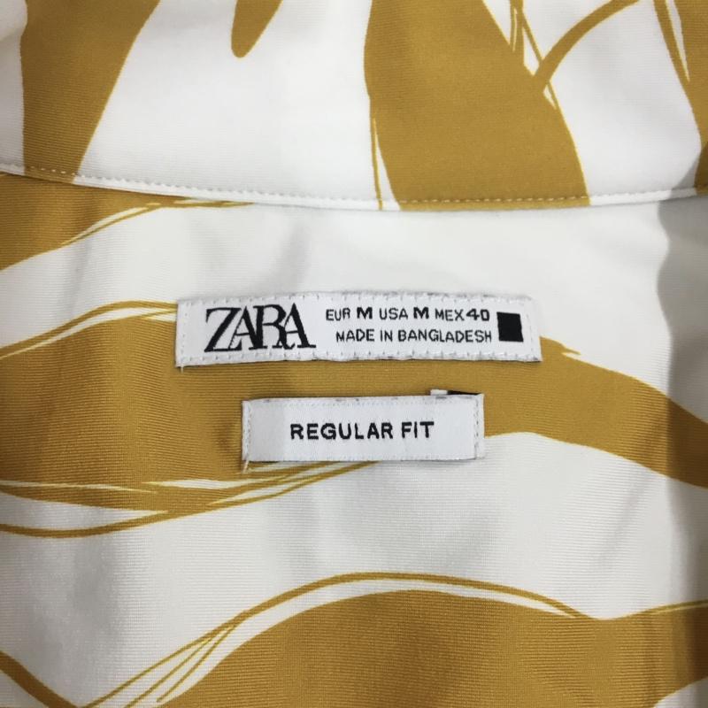 ザラ ZARA シャツ、ブラウス 半袖 半袖シャツ カラーシャツ 半袖カットソー プリントシャツ M プリント マルチカラー / マルチカラー /  メンズ USED 古着 中古 10116694