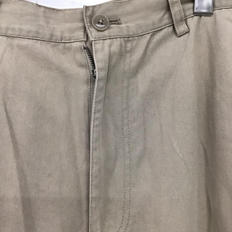 ニコアンド niko and... パンツ ワークパンツ、ペインターパンツ ワークパンツ ワイドパンツ カジュアルパンツ M 無地 ベージュ / ベージュ /  メンズ USED 古着 中古 10142606