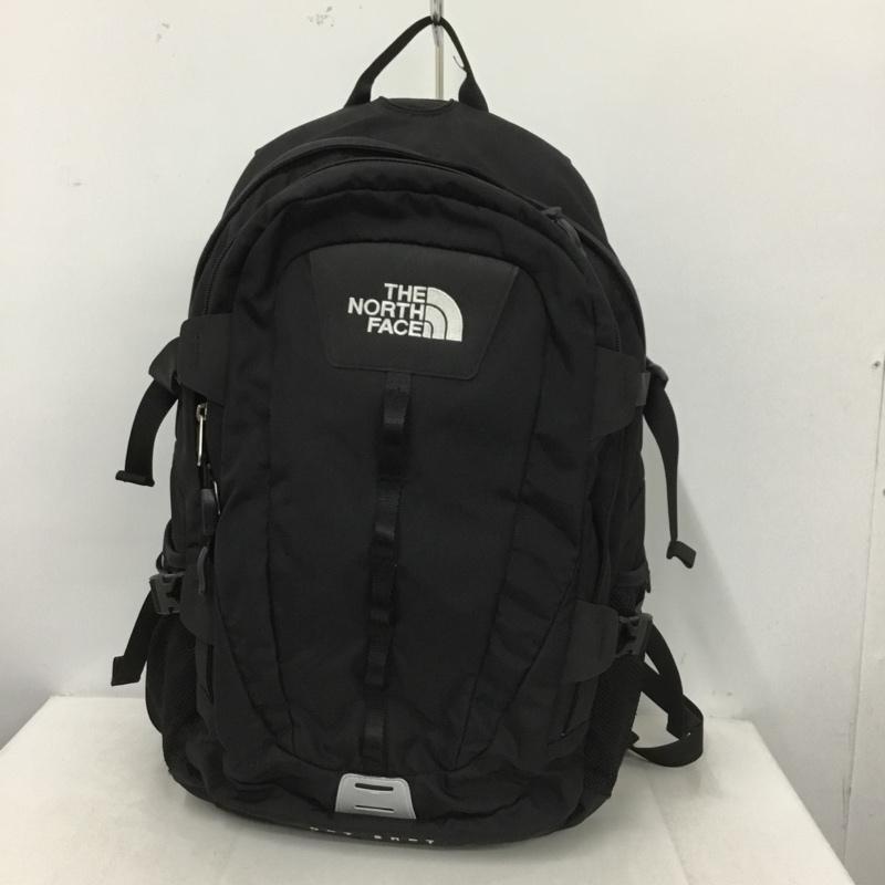 ザノースフェイス THE NORTH FACE リュックサック、デイパック リュックサック、デイバッグ HOT SHOT ロゴ、文字 黒 / ブラック /  メンズ USED 古着 中古 10150456