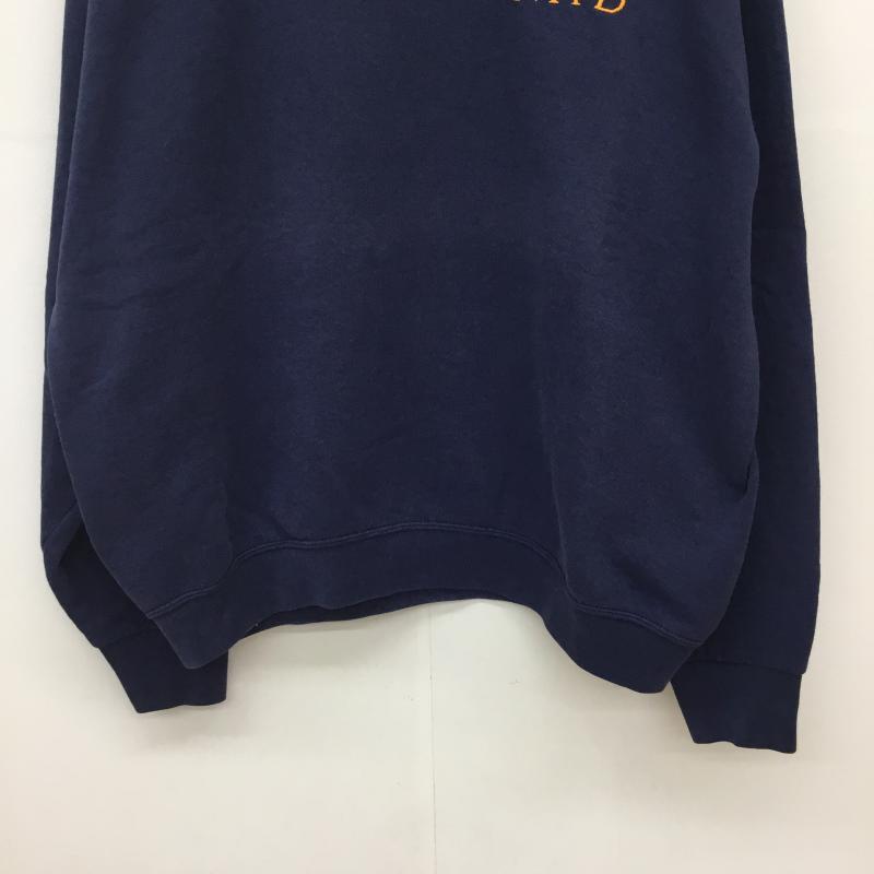 フルーツオブザルーム FRUIT OF THE LOOM トレーナー 長袖 ニューヨーク市警　エンブレム刺繍 XL ロゴ、文字 紺 / ネイビー /  メンズ USED 古着 中古 10135947