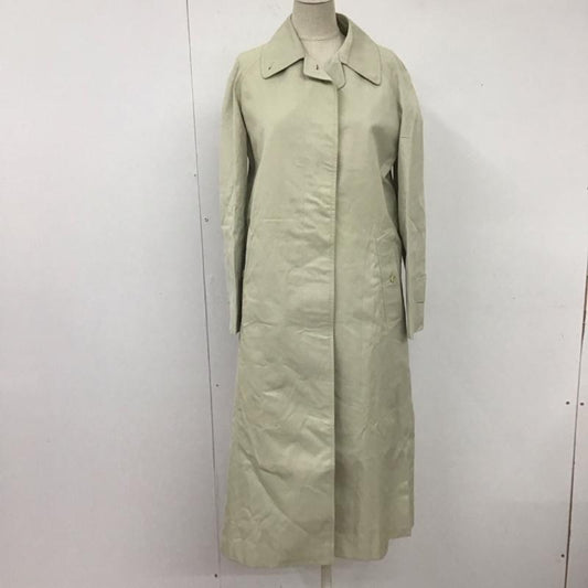 バーバリーズ BURBERRYS コート コート一般 FD080-039-01 ステンカラーコート 無地 アイボリー / アイボリー /  レディース USED 古着 中古 10111571