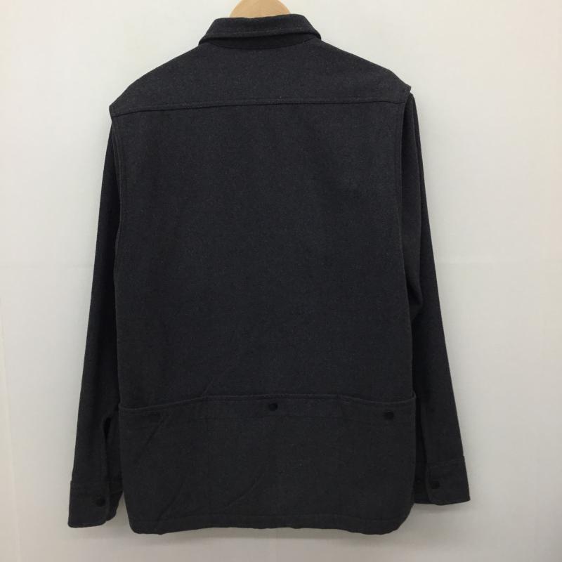 バートン BURTON ジャケット、上着 ジャケット、ブレザー S ロゴ、文字 灰 / グレー /  メンズ USED 古着 中古 10141534