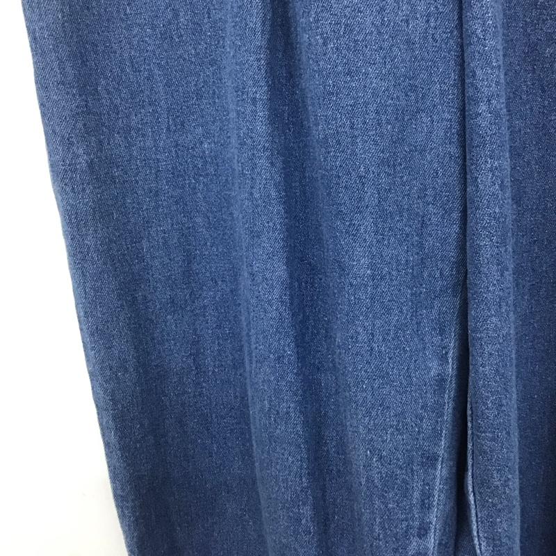 スタディオクリップ studio CLIP パンツ デニム、ジーンズ M 無地 水色 / ライトブルー /  レディース USED 古着 中古 10132878