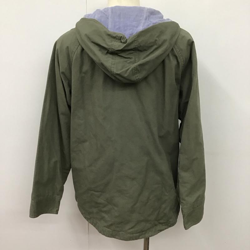 エルエルビーン L.L.Bean ジャケット、上着 ジャケット、ブレザー 7C045 マウンテンパーカー コットン M ロゴ、文字 カーキ / カーキ /  メンズ USED 古着 中古 10123519