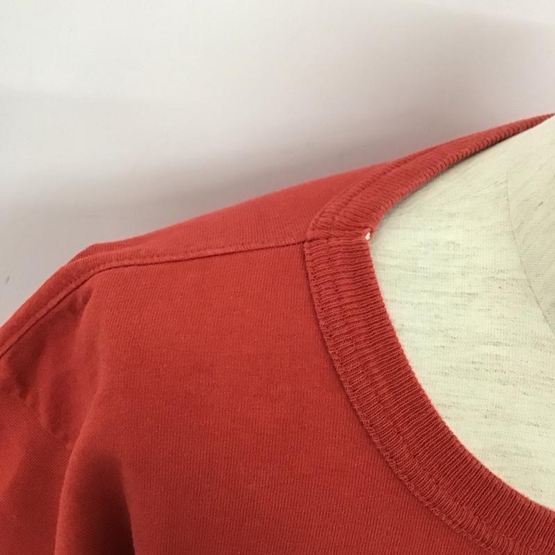チャンピオン Campion Tシャツ 半袖 L 無地 赤 / レッド /  メンズ USED 古着 中古 10128281