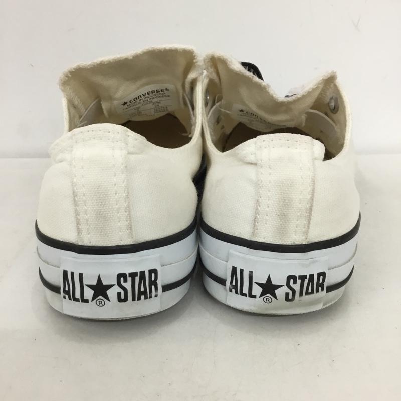 コンバース CONVERSE スニーカー スニーカー 1C239 ALL STAR SLIP III OX スリッポン 24cm 24.0cm ロゴ、文字 白 / ホワイト /  レディース USED 古着 中古 10150246