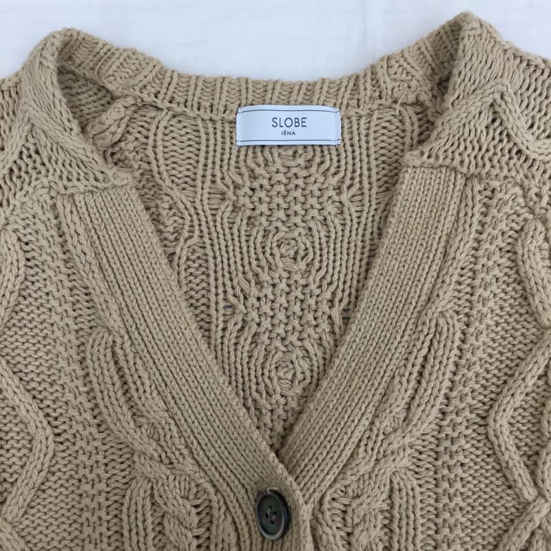 スローブイエナ SLOBE IENA カーディガン 長袖 FREE  茶 / ブラウン /  レディース USED 古着 中古 10142558