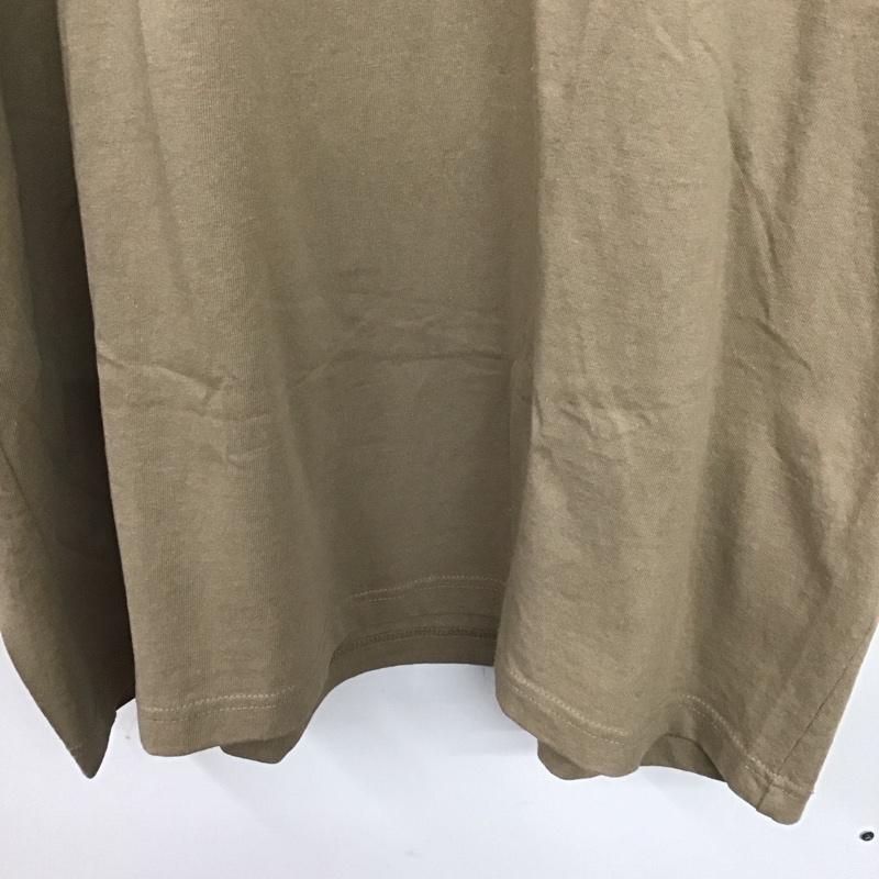 カーハート Carhartt Tシャツ 半袖 半袖カットソー プリントTシャツ クルーネックカットソー XL ロゴ、文字 ベージュ / ベージュ /  メンズ USED 古着 中古 10149280