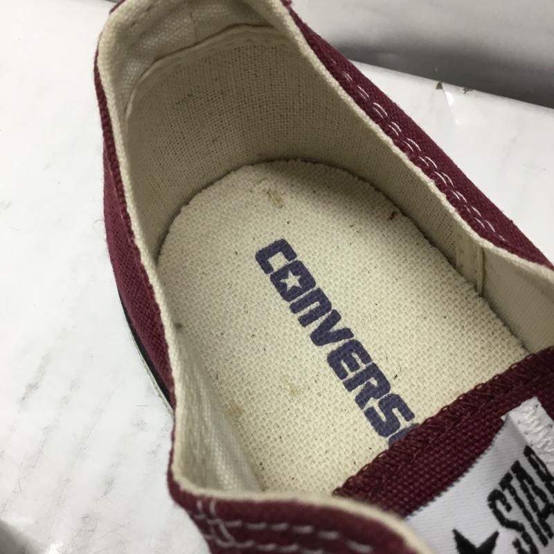 コンバース CONVERSE スニーカー スニーカー 1C030 ALL STAR OX 26cm 26.0cm ロゴ、文字 ボルドー / ボルドー / X 白 / ホワイト /  メンズ USED 古着 中古 10106529