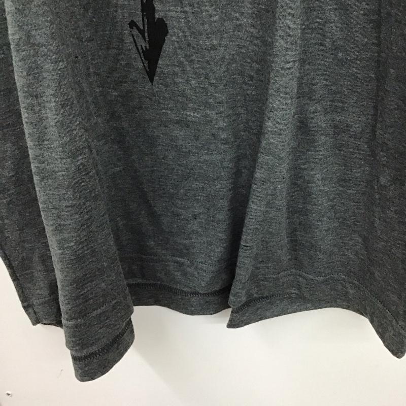 古着 USED Tシャツ 半袖 半袖カットソー プリントTシャツ クルーネックカットソー XL プリント 灰 / グレー /  メンズ USED 古着 中古 10129814