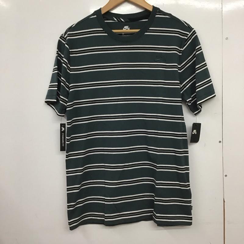 ナイキ NIKE Tシャツ 半袖 半袖カットソー プリントTシャツ クルーネックカットソー M ロゴ、文字 マルチカラー / マルチカラー /  メンズ USED 古着 中古 10148739