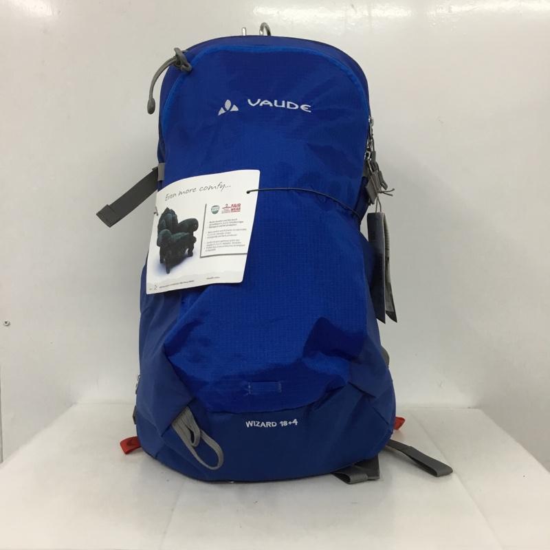 ファウデ VAUDE リュックサック、デイパック リュックサック、デイバッグ 12153 Wizard 18+4 ハイキング トレッキング タグ付き ロゴ、文字 青 / ブルー /  メンズ USED 古着 中古 10131870