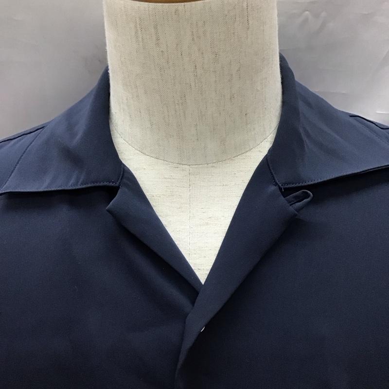 ユナイテッドトウキョウ UNITED TOKYO シャツ、ブラウス 長袖 長袖シャツ カラーシャツ ポケットシャツ 長袖カットソー 1 無地 紺 / ネイビー /  メンズ USED 古着 中古 10117428