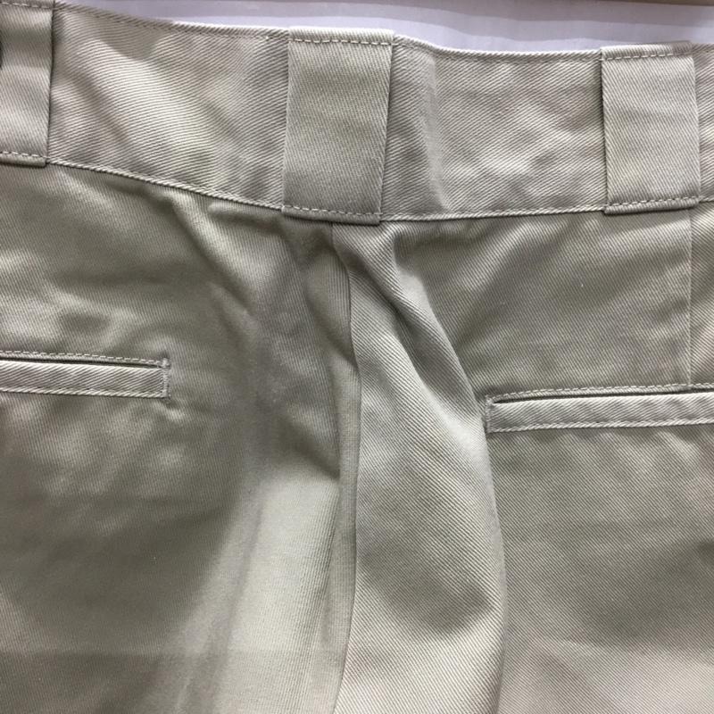 ディッキーズ Dickies パンツ ワークパンツ、ペインターパンツ ワークパンツ ワイドパンツ カジュアルパンツ 34 無地 ベージュ / ベージュ /  メンズ USED 古着 中古 10122308