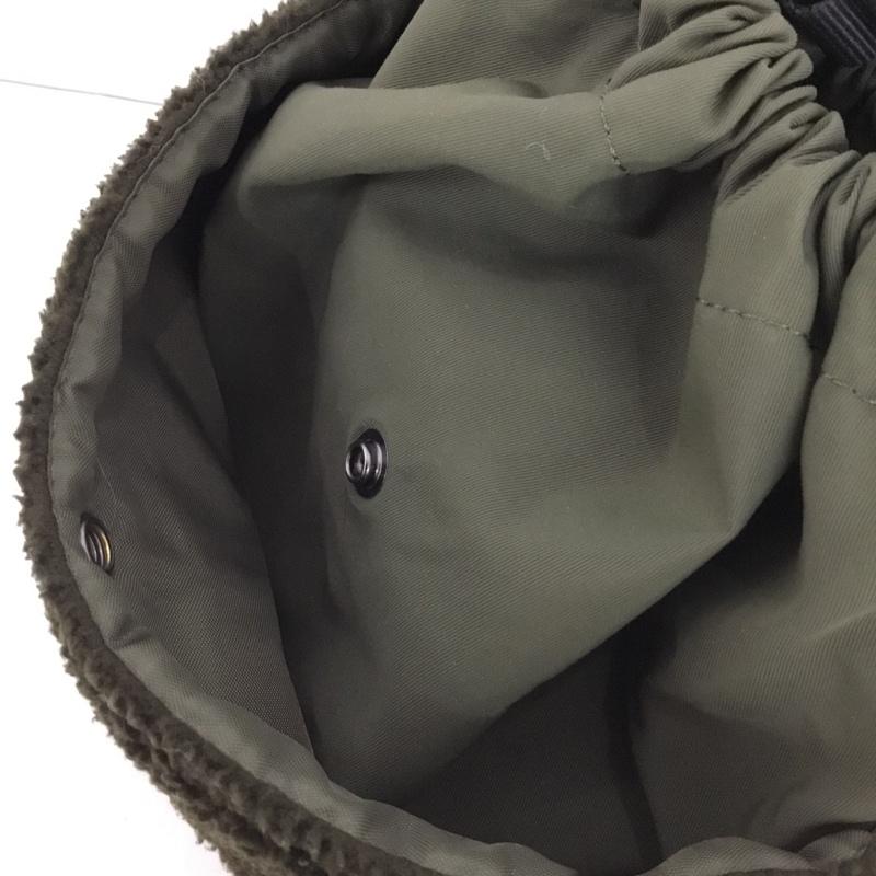 グラミチ GRAMICCI ショルダーバッグ ショルダーバッグ GRB-0113 BOA FLEECE CHALK POUCH ボア フリース チョークポーチ ロゴ、文字 カーキ / カーキ /  メンズ USED 古着 中古 10144343