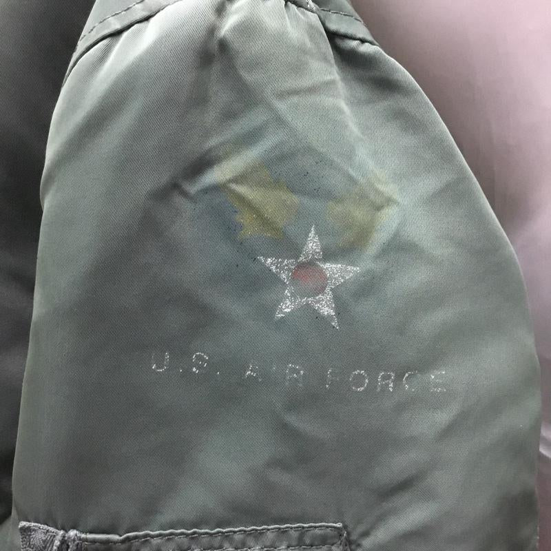 アルファインダストリー Alpha Industries ジャケット、上着 フライトジャケット 8415-273-3971 MIL-J-82798 MA-1 ミリタリー L プリント カーキ / カーキ /  メンズ USED 古着 中古 10111415