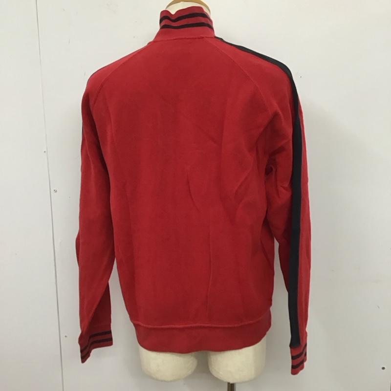 ポロバイラルフローレン Polo by RALPH LAUREN ジャケット、上着 ジャケット、ブレザー ジップアップジャケット ジャンパー ジャケット スタンドカラー アウター L ロゴ、文字 赤 / レッド /  メンズ USED 古着 中古 10123544