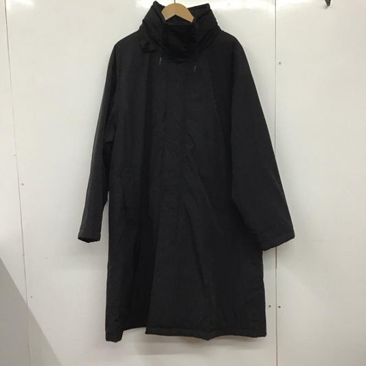 ユニクロ UNIQLO ジャケット、上着 ジャケット、ブレザー 311-472776 24aw フーデッドコート ロングジップアップジャケット L 無地 黒 / ブラック /  メンズ USED 古着 中古 10137640