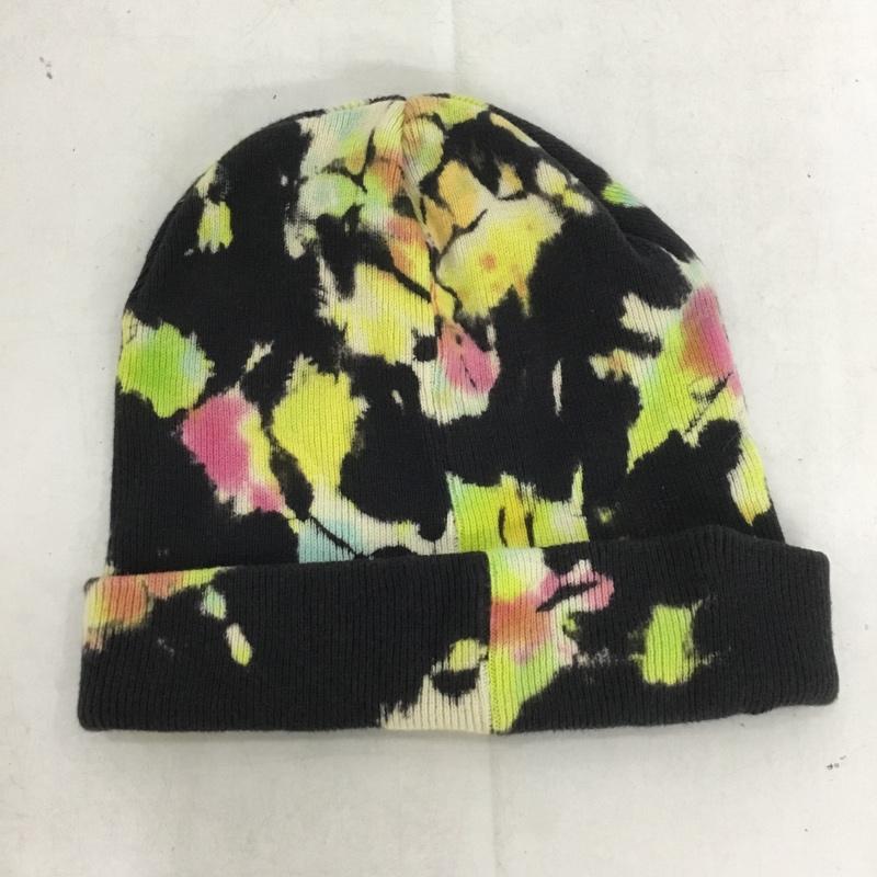 シュプリーム Supreme 帽子 ニット帽 Splatter Dyed Beanie 20SS ロゴ、文字 黒 / ブラック /  メンズ USED 古着 中古 10138489