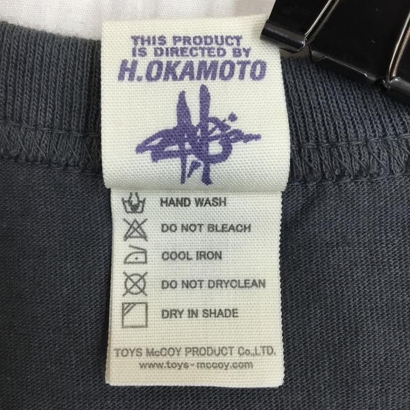 トイズマッコイ TOYS McCOY Tシャツ 半袖 S キャラクター チャコールグレー / チャコールグレー /  メンズ USED 古着 中古 10141213
