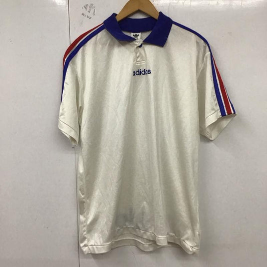 アディダス adidas カットソー 半袖 無地 白 / ホワイト /  メンズ USED 古着 中古 10128487