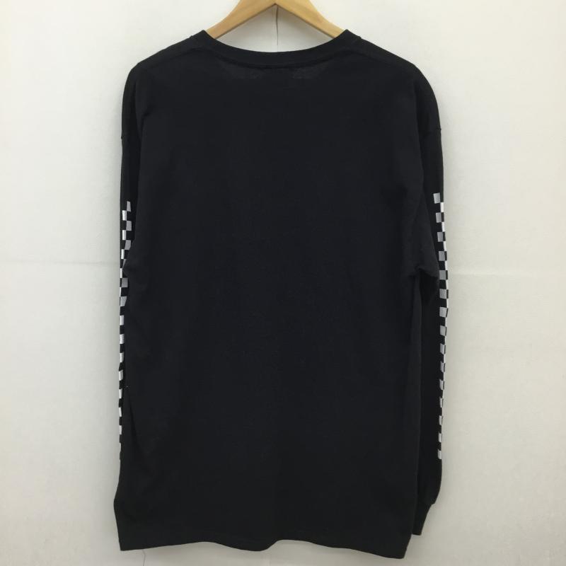 バンズ VANS Tシャツ 長袖 VANS M PHOTO PRINT L TEE M プリント 黒 / ブラック /  メンズ USED 古着 中古 10127548
