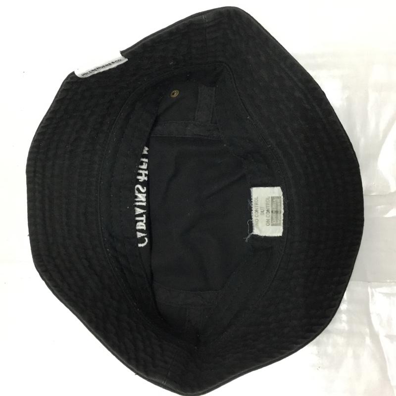 キャプテンズヘルム Captains Helm 帽子 ハット バケットハット バケハバケット ペイント ロゴ、文字 黒 / ブラック /  メンズ USED 古着 中古 10113971