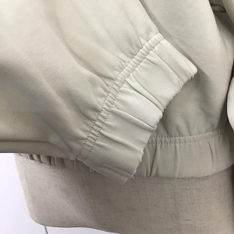 ザラ ZARA トレーナー 長袖 3641 831 712 スウェット スタンドネック モックネック M 無地 アイボリー / アイボリー /  レディース USED 古着 中古 10119628