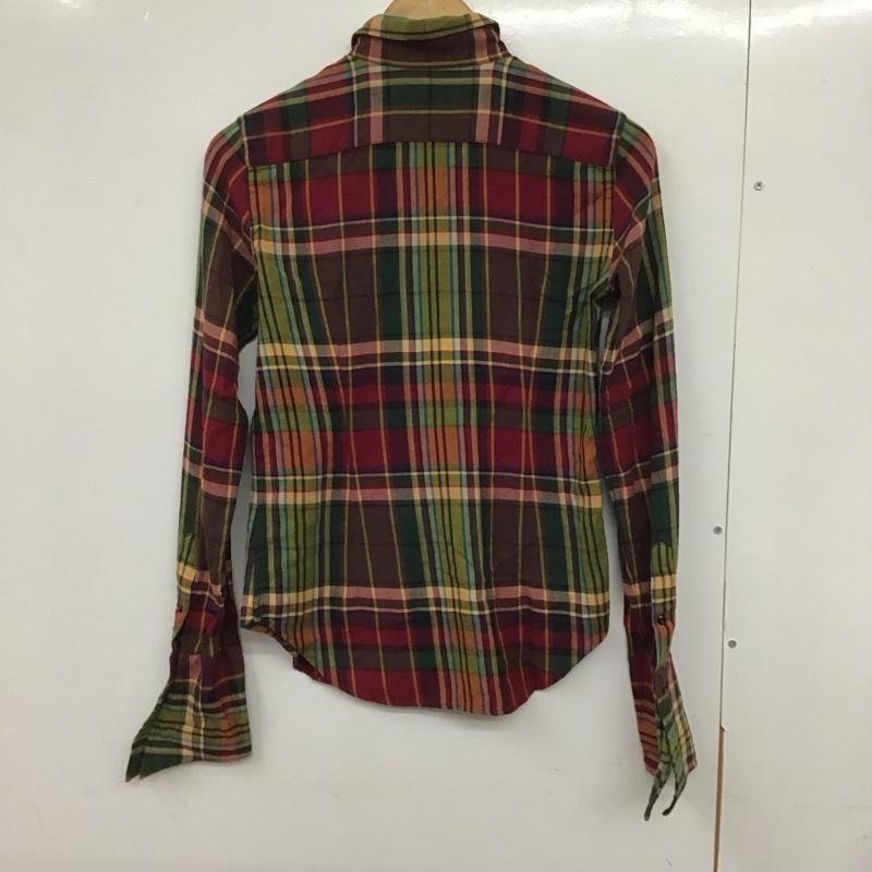 ラルフローレン RALPHLAUREN シャツ、ブラウス 長袖 4 チェック マルチカラー / マルチカラー /  レディース USED 古着 中古 10133880
