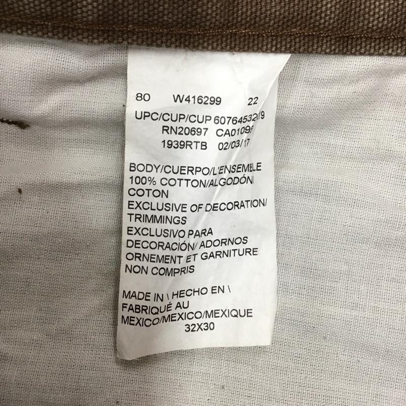 ディッキーズ Dickies パンツ ワークパンツ、ペインターパンツ ワークパンツ ワイドパンツ カジュアルパンツ 32インチ 無地 茶 / ブラウン /  メンズ USED 古着 中古 10116228