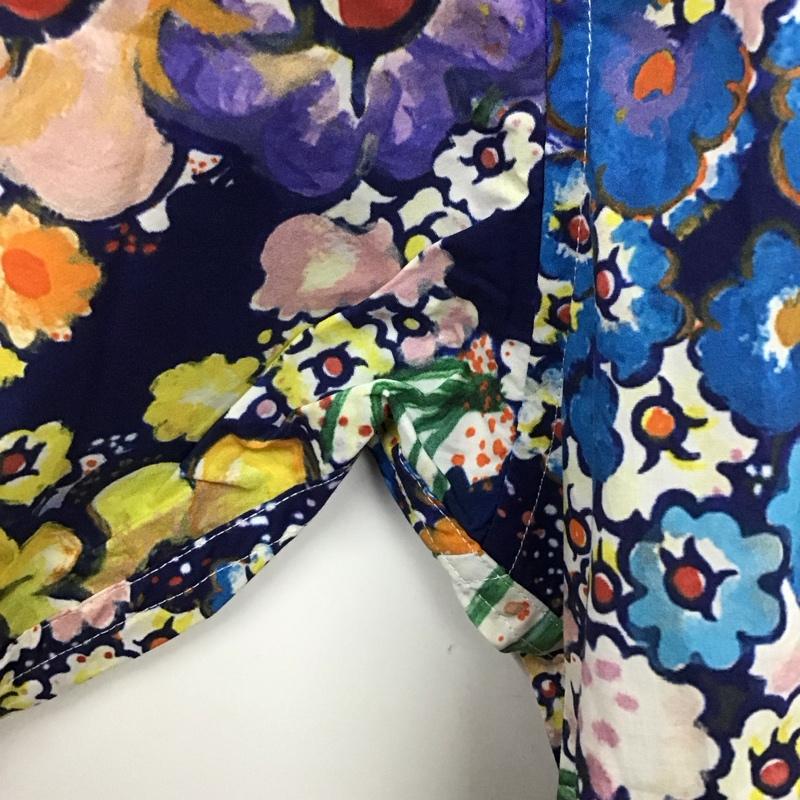 ニコアンド niko and... シャツ、ブラウス 長袖 t201da04ad TSUMORICHISATO 長袖シャツ 柄シャツ M プリント マルチカラー / マルチカラー /  レディース USED 古着 中古 10128767