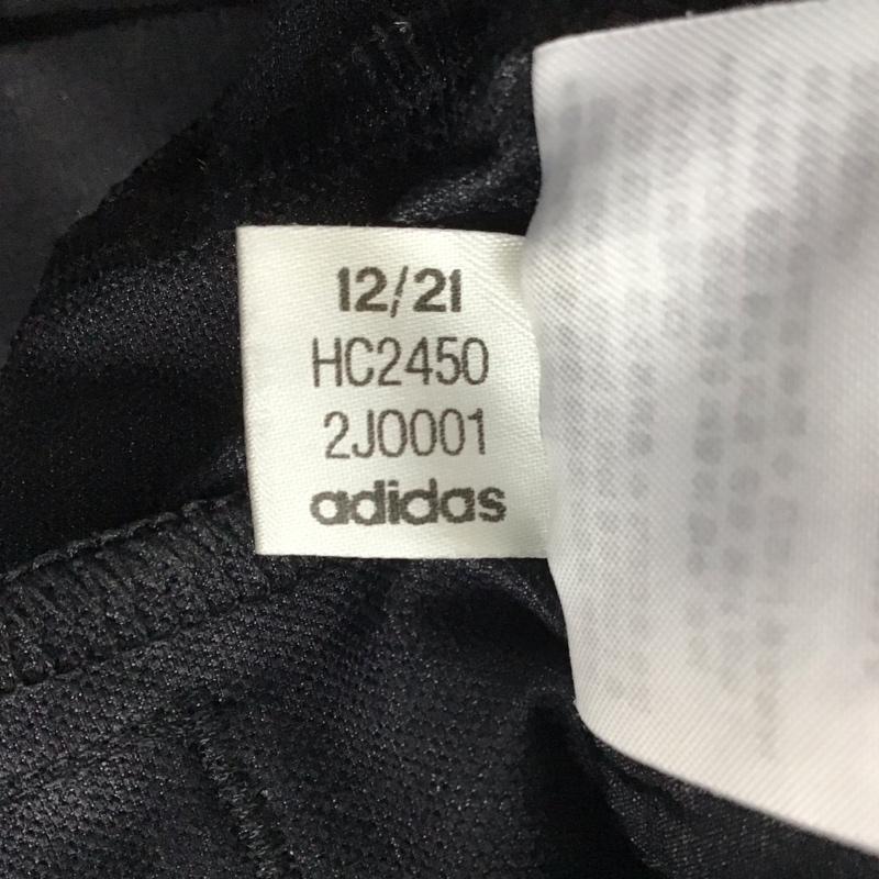 アディダス adidas パンツ ワークパンツ、ペインターパンツ hc2450 クロスパンツ ワイドパンツ ナイロンパンツ ロゴ、文字 灰 / グレー /  レディース USED 古着 中古 10130707
