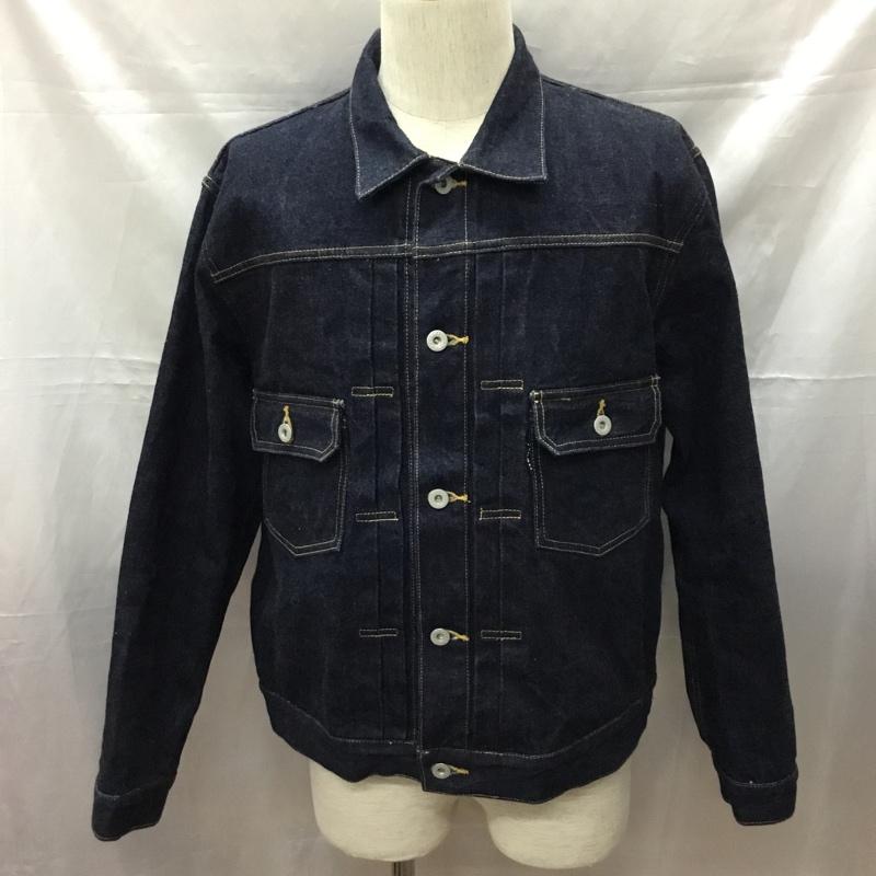 ショット schott ジャケット、上着 ジャケット、ブレザー 3122096 2ndtype Gジャン デニムジャケット カジュアルジャケット アウター L 無地 インディゴ / インディゴ /  メンズ USED 古着 中古 10111617