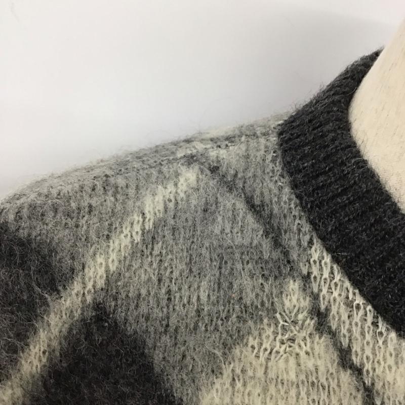 ウ゛ァンヒューゼン VANHEUSEN ニット、セーター 長袖 L  マルチカラー / マルチカラー /  メンズ USED 古着 中古 10111690