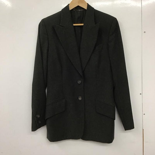 グッチ GUCCI ジャケット、上着 ジャケット、ブレザー ジャケット アウター カラージャケット 42 無地 カーキ / カーキ /  レディース USED 古着 中古 10135062
