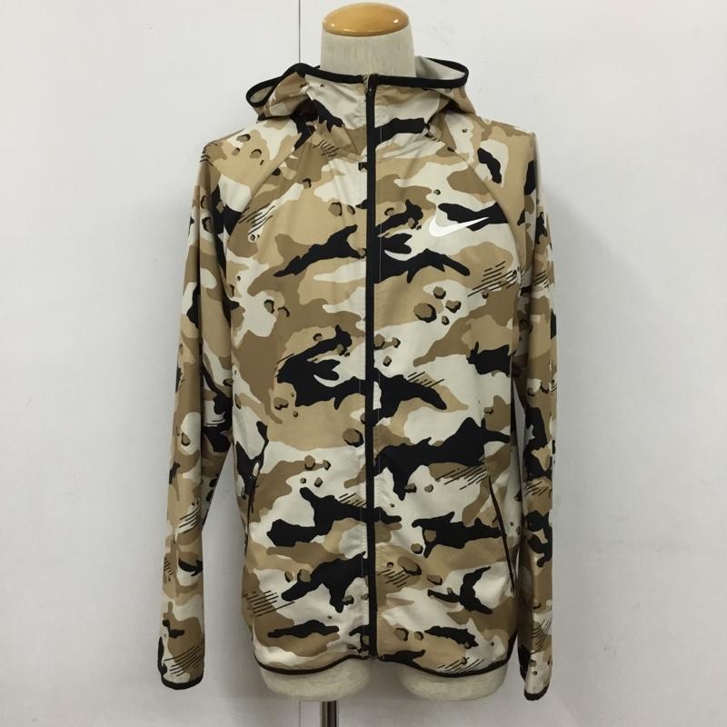 ナイキ NIKE ジャケット、上着 ジャケット、ブレザー AQ1150-008 DRI-FIT TM ウーブン 2L CMO ジャケット L カモフラージュ柄・迷彩 白 / ホワイト / X ベージュ / ベージュ / X 黒 / ブラック /  メンズ USED 古着 中古 10107038