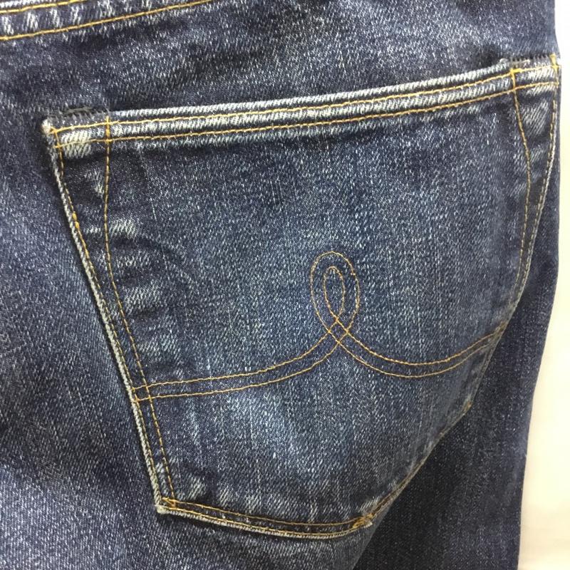 ラルフローレン RALPHLAUREN パンツ デニム、ジーンズ デニムパンツ ストレートパンツ ワイドパンツ カジュアルパンツ 31インチ 無地 インディゴ / インディゴ /  メンズ USED 古着 中古 10111935