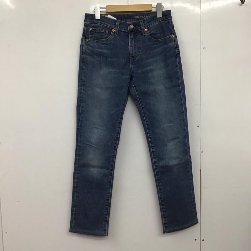 リーバイストラウスアンドコー Levi Strauss & co. パンツ デニム、ジーンズ デニムパンツ スリムパンツ カジュアルパンツ ストレッチパンツ 28インチ 無地 インディゴ / インディゴ /  メンズ USED 古着 中古 10148911