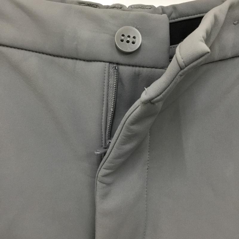 アディダス adidas パンツ ワークパンツ、ペインターパンツ カジュアルパンツ ワークパンツ ワイドパンツ スポーツウェア ロゴ、文字 灰 / グレー /  メンズ USED 古着 中古 10114812