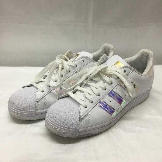アディダス adidas スニーカー スニーカー FX7565 SUPERSTAR W 25cm 25.0cm ロゴ、文字 白 / ホワイト /  レディース USED 古着 中古 10110153