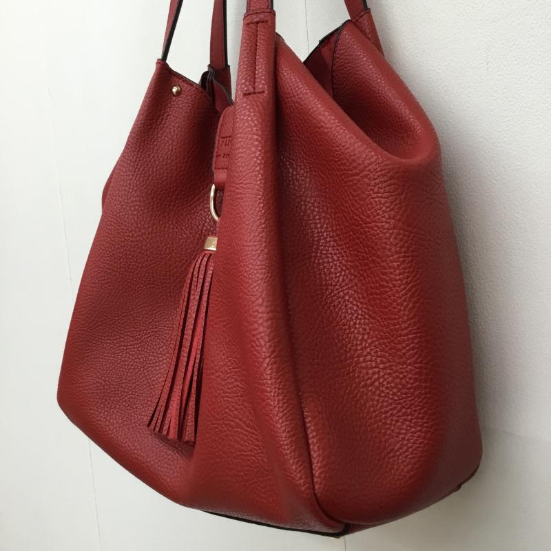 フィラノ FIRANO トートバッグ トートバッグ ロゴ、文字 赤 / レッド /  レディース USED 古着 中古 10143327